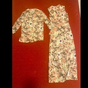 Vintage dress and jacket